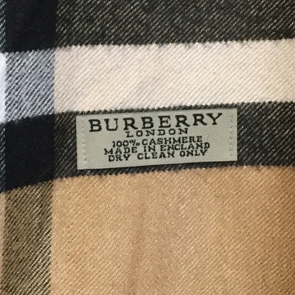 Burberry check print scarf 84”x24” - Picture 3 of 4
